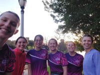 Each week in Adelaide Olivia continues with team runs