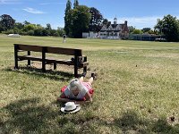 A picnic was followed by some downtime in University Parks