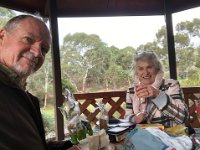 15th - whilst Olivia had lunch with pals at Eden Hills (the Adelaide foothills), the guys had a picnic at Wittunga Botanic Gadens