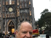 St Joseph's Cathedral. 100 years of French rule left a mark - a very full mass was being held.