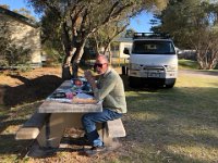 First stop was Tanunda in the Barossa Valley where Olivia will be running a half marathon at the Château Tanunda Barossa Marathon