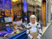 Bordeaux has a lot to explore - here the guys visit the largest bookshop in France