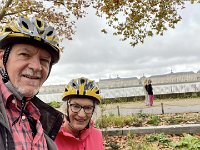 Nov 10th - time to pedal. Paulie and Stephen brought their bikes.