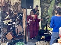 You'll find a video snapshot of the Senegal grooves gig on the "Film Archive" link.