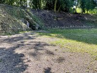 The ruins of Calleva Atrebatum, a Roman town that grew out of an Iron Age settlement after the Roman conquests around 43AD, included an amphitheatre that still remains. The town was abandoned in the 6th or 7th century.