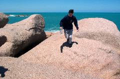 Rock jumping