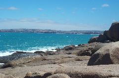 Looking back to Victor Harbor