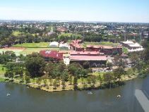 Back to Adelaide - view from our room at the Hyatt