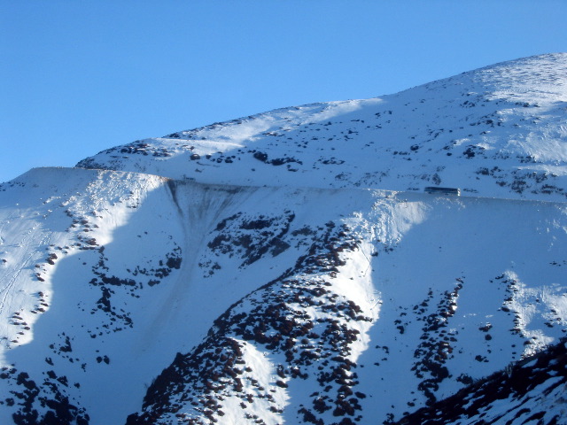 the road to Mt Hutt..