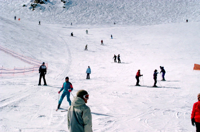 ski slope that Stephen Struggles with