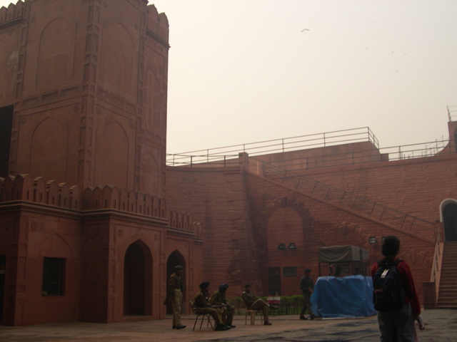 The Red Fort in Old Delhi