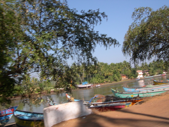 Goan fishing boats