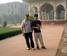 The Red Fort in Old Delhi