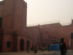 The Red Fort in Old Delhi