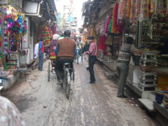 Old Delhi streets