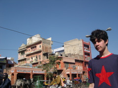 The streets of Jaipur