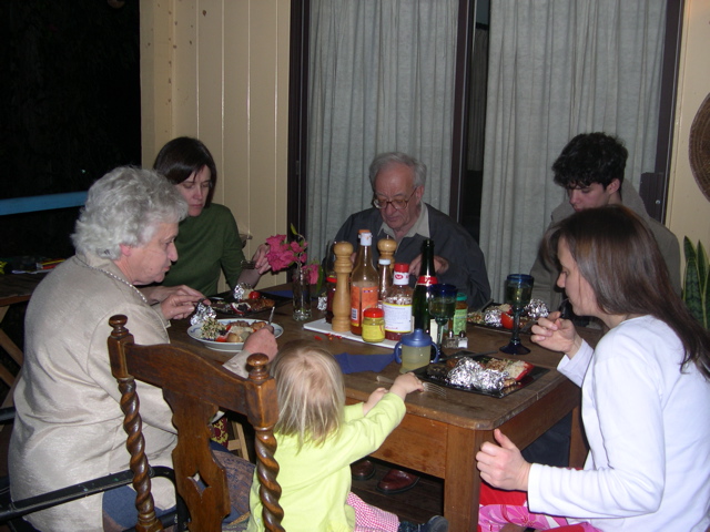 Only in Brisbane- dinner outside in Winter