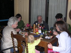 Only in Brisbane- dinner outside in Winter