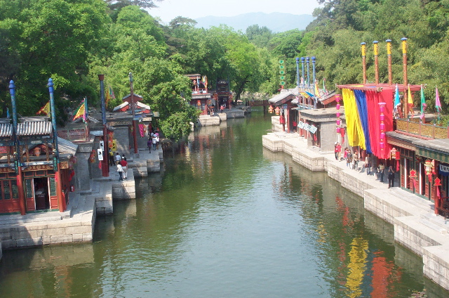 Summer palace canal