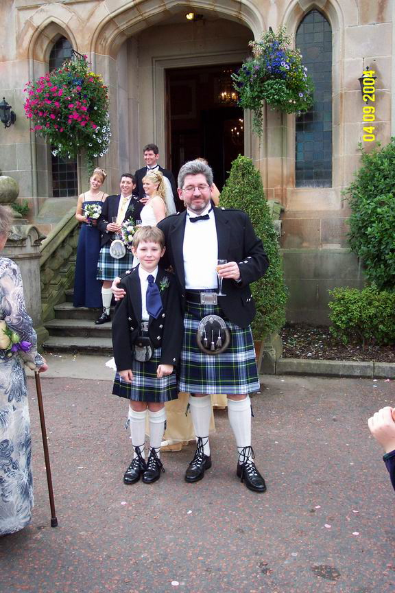 Owen was at his brother's wedding in Glasgow