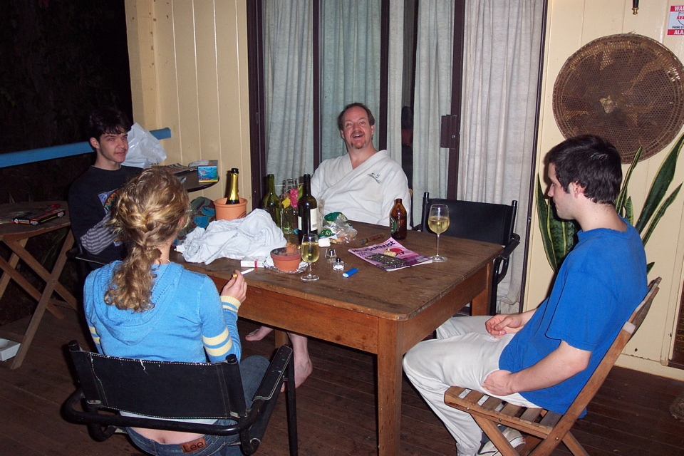 Owen, Jess and Nick stay up in party mode