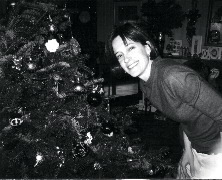 Mum and a Christmas Tree