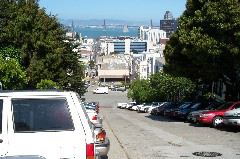 Bay Bridge from Nob Hill