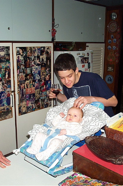 Jim checks out Martine's bub